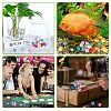 CRASPIRE Plastic Beads KY-CP0001-16C-5