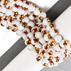 Printing Glass Beads for Necklaces Bracelets Making GLAA-B020-02A-01-2