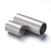 Tarnish Resistant 304 Stainless Steel Magnetic Clasps with Glue-in Ends STAS-L131-01-2