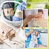 12Pcs 12 Style Cactus & Leaf & Mushroom Alloy Enamel Locking Stitch Markers HJEW-PH01501-6