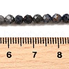 Natural Sapphire Beads Strands G-G259-D06-4mm-5