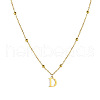 Stainless Steel Initial Pendant Necklaces for Women FS-WG8123A-15-2