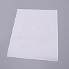 Fibre Bathroom Wall Decorations Picture AJEW-WH0155-47-2