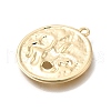 Brass Pendants KK-U061-09G-2