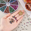   1670Pcs 10 Colors Glass Seed Beads SEED-PH0002-25-3