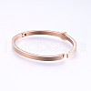 304 Stainless Steel Bangles BJEW-P222-08-4