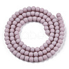 Opaque Glass Beads Strands GLAA-T032-P4mm-MD07-3