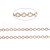 Brass Handmade Beaded Chains CHC-I036-01G-2