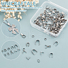 Unicraftale 304/201 Stainless Steel Ice Pick Pinch Bails/Snap on Bails STAS-UN0060-28-5