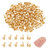 Unicraftale 150Pcs Brass Bead Tips KK-UN0003-37-1
