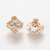 Rhombus Alloy Charms ZIRC-R007-053A-03-2
