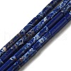 Synthetic Imperial Jasper Dyed Beads Strands X-G-D077-B01-12-1