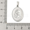 Non-Tarnish 304 Stainless Steel Pendants STAS-B071-02A-28P-3