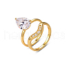 925 Sterling Silver Pave Cubic Zirconia Stackable Finger Rings Sets for Women VY9224-4-2