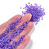 8/0 Transparent Colours Rainbows Glass Seed Beads SEED-R051-08B-01-4