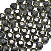 Natural Larvikite Beads Strands G-C116-A155-01-2