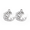 Non-Tarnish 304 Stainless Steel Pendant STAS-C003-02P-2