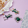 Alloy Enamel Pendants ENAM-TA0001-19-5