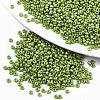 Frosted Opaque Glass Seed Beads X-SEED-S042-06A-02-1