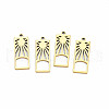 Ion Plating(IP) 201 Stainless Steel Pendants STAS-T063-171G-1