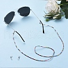 Glass Seed Beads Glasses Neck Cord AJEW-EH00025-5