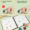 Square Wooden Stamps DIY-WH0546-003-3
