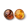 Imitation Amber Transparent Acrylic Beads X-MACR-D071-02E-3