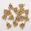Tibetan Style Alloy 3D Cherry Charms X-TIBEP-23493-AG-RS-1