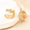 Brass Cuff Earrings EJEW-F370-16G-5