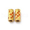 304 Stainless Steel Enamel European Beads STAS-I331-29G-2
