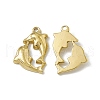 PVD Vacuum Plating 201 Stainless Steel Pendants STAS-J401-VC763-1
