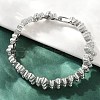 Brass Bracelets for Women BJEW-M104-02P-2