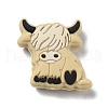 Yak Food Grade Eco-Friendly Silicone Focal Beads SIL-D004-01A-02-1