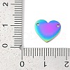 Ion Plating(IP) 304 Stainless Steel Stamping Blank Tag Pendants STAS-I311-17B-RC-3