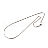 304 Stainless Steel Snake Chain Necklaces STAS-M174-005P-2.0-2