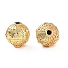 Rack Plating Brass Beads KK-S377-14G-2