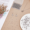 DICOSMETIC 1000Pcs 304 Stainless Steel Open Jump Rings STAS-DC0016-02-5