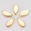 201 Stainless Steel Stamping Blank Tag Pendants STAS-G173-06G-7x15mm-1