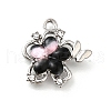 Alloy Acrylic Pendants PALLOY-R157-02P-02-1