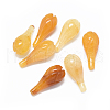 Natural Yellow Aventurine Pendants G-F637-14H-1