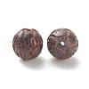 African Padauk Beads WOOD-E012-01C-2
