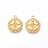 304 Stainless Steel Pendants STAS-N109-02G-1