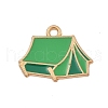 Camping Equipment Series Alloy Enamel Pendants X-FIND-Z064-04B-1