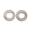 Non-Tarnish 201 Stainless Steel Pendants STAS-P320-22B-P-1