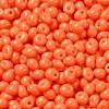 6/0 Opaque Baking Paint Glass Seed Beads SEED-M012-02A-05-3