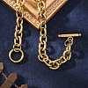 PVD Vacuum Plating 304 Stainless Steel Cable Chain Bracelets X-BJEW-G618-04G-4