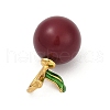 Enamel Plastic Pendants KK-G526-21G-05-2