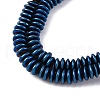 Electroplated Non-magnetic Hematite Beads Strands G-P571-B01-01F-3