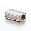 Tarnish Resistant 304 Stainless Steel Slide Charms STAS-F150-007P-2