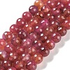 Natural Agate Beads Strands G-M437-C01-01L-2